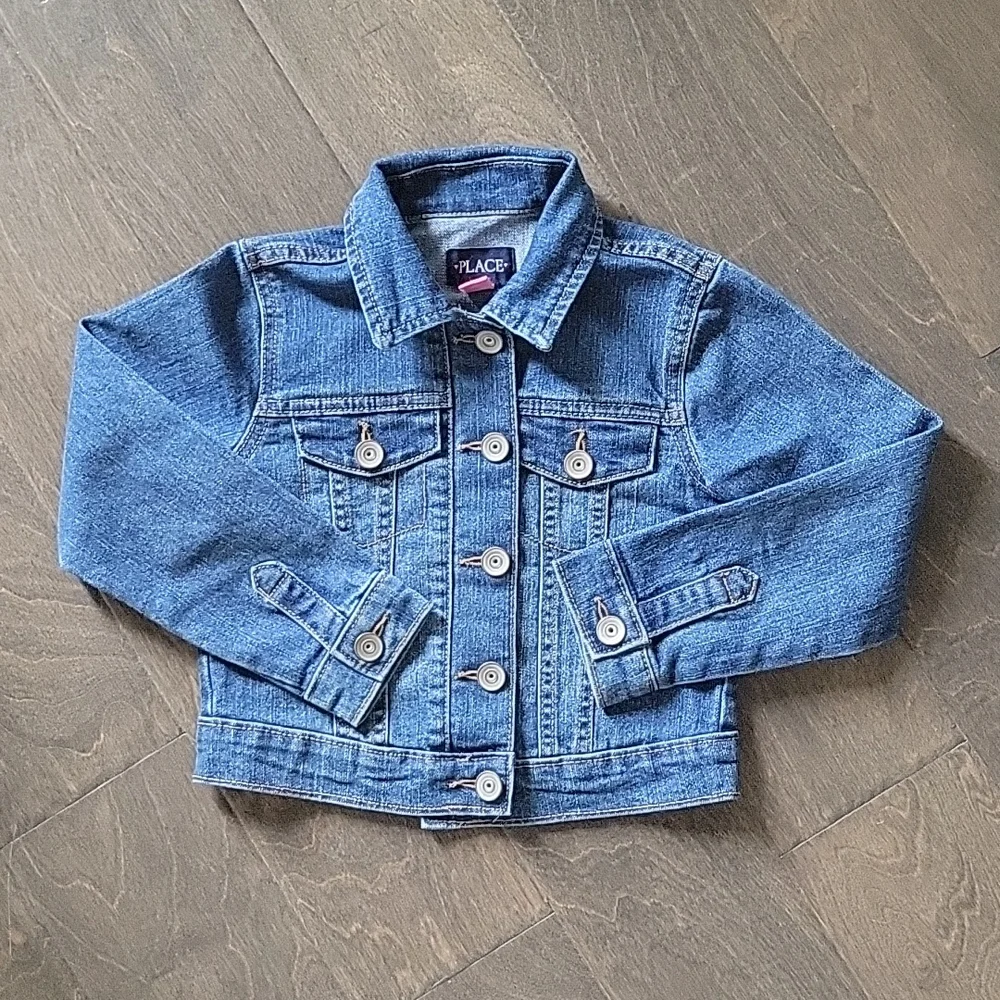 Children's Place Jean Jacket - Size 4 - Picture 1 of 5